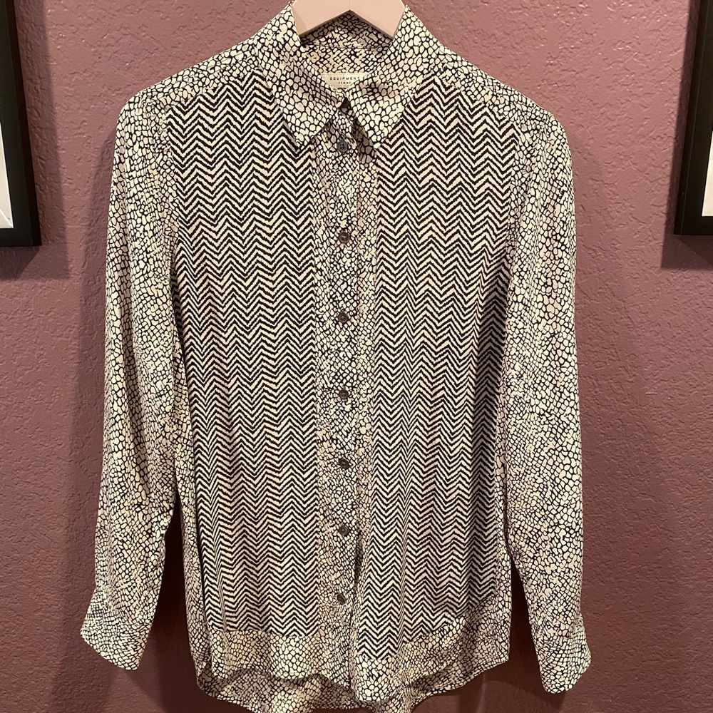 Equipment Pattern Button Down - image 1